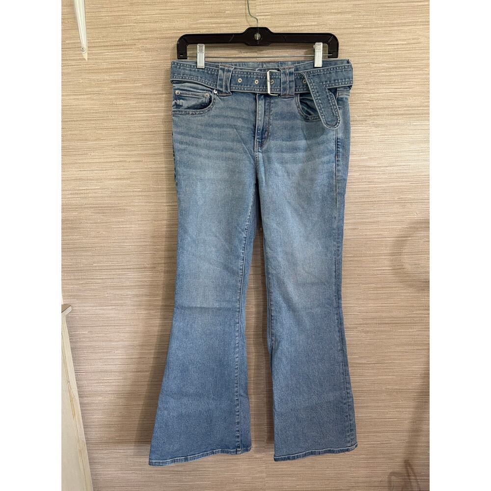 American Eagle Outfitters Low Rise Flare Jeans women's size 10